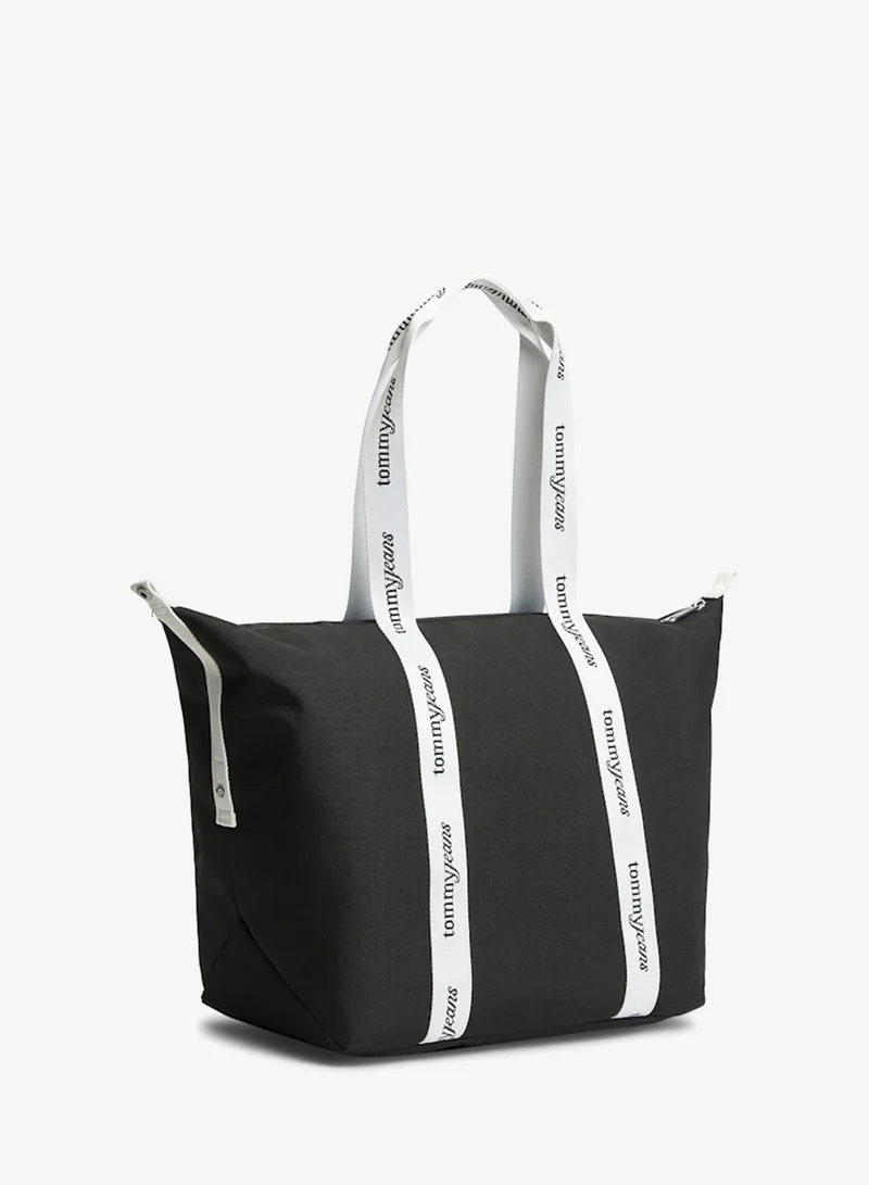 TOMMY JEANS  Essential Repeat Logo Tote Bag for Women | Best Price UAE